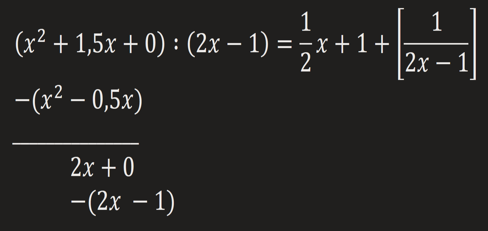 LongDivision | 600